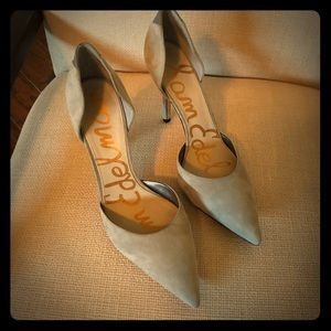 Light grey Sam Edelman high heels